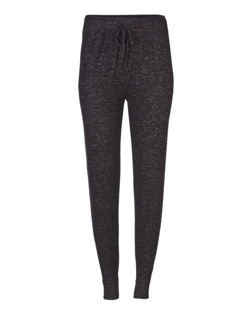 Boxercraft Women's Cuddle Fleece Joggers in Black Heather