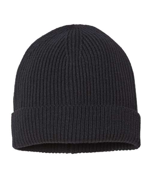 Atlantis Headwear Sustainable Fine Rib Cuffed Beanie