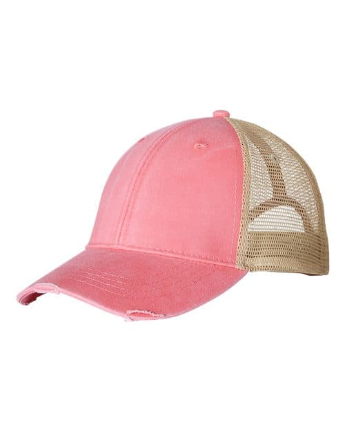 Adams Headwear Ollie Distressed Trucker Cap