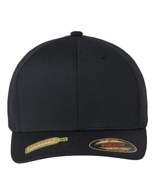 Flexfit Sustainable Polyester Cap in Black