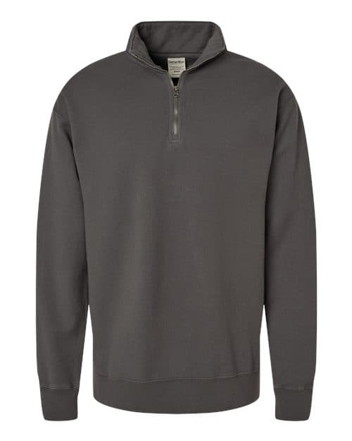 ComfortWash by Hanes Unisex Garment-Dyed Quarter-Zip Sweatshirt