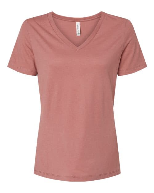 BELLA + CANVAS Women's Relaxed Triblend V-Neck Tee