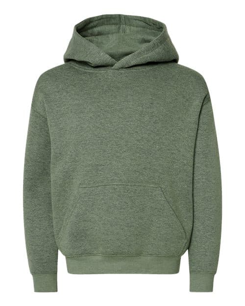 LAT Youth Hoodie Sweatshirt in Bamboo Blackout