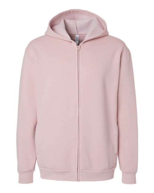 American Apparel Unisex ReFlex Fleece Full-Zip Hoodie Sweatshirt