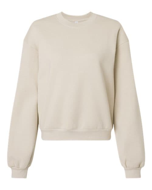 American Apparel Women's ReFlex Fleece Crewneck Sweatshirt