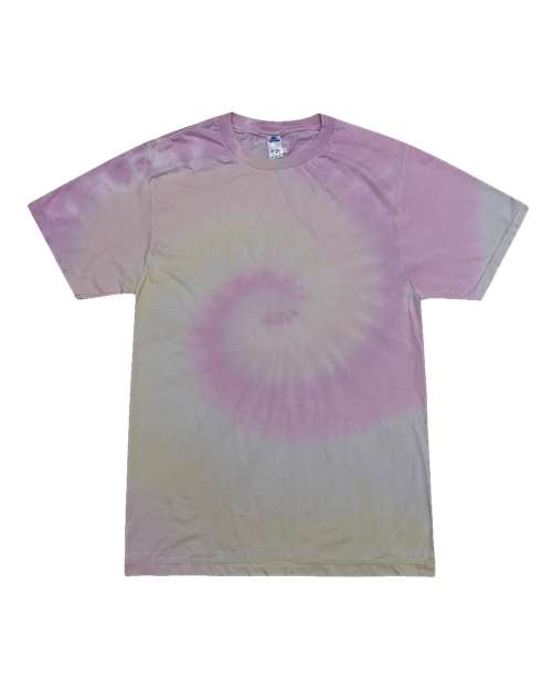 Colortone Unisex Festival Tie-Dyed Burnout T-Shirt