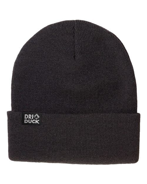DRI DUCK Coleman Cuffed Beanie in Black