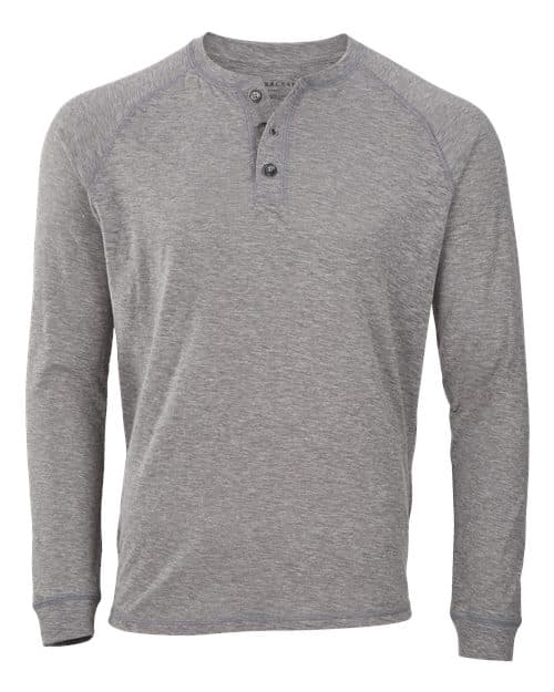 Boxercraft Unisex Henley Long Sleeve T-Shirt