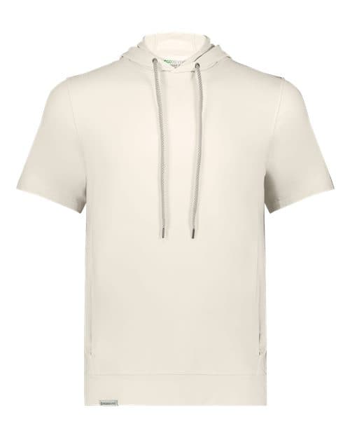 Holloway Men's Eco Revive™ Ventura Soft Knit Short Sleeve Hooded Sweatshirt