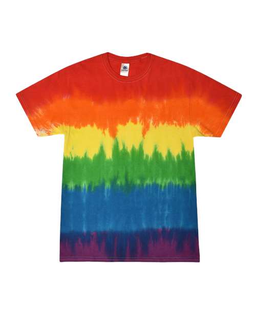 Colortone Unisex Multi-Color Tie-Dyed T-Shirt