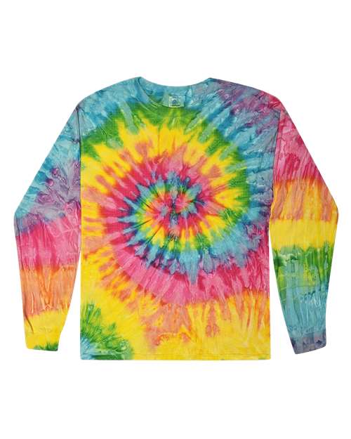 Colortone Unisex Tie-Dyed Long Sleeve T-Shirt