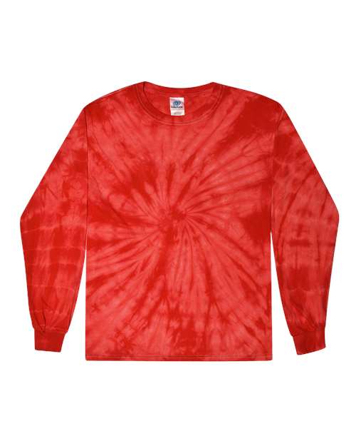Colortone Unisex Tie-Dyed Long Sleeve T-Shirt