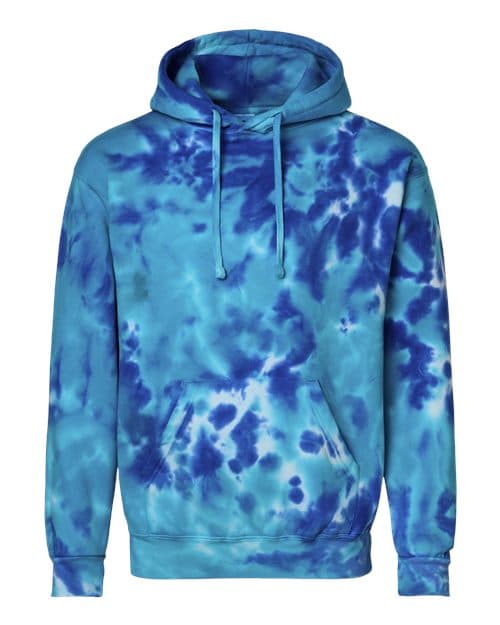 Colortone Unisex Tie-Dyed Hooded Sweatshirt