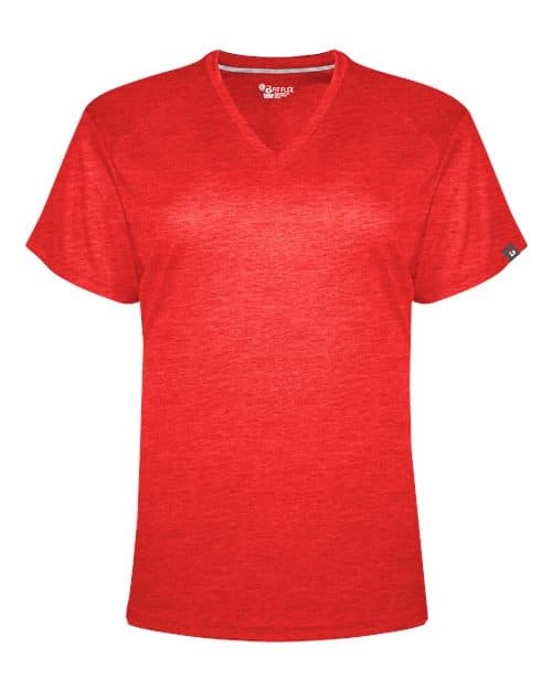 Badger Women's FitFlex Performance V-Neck T-Shirt