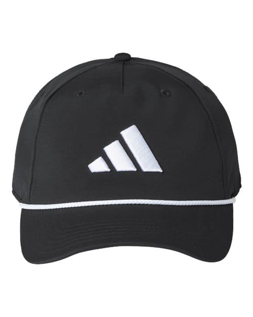 Adidas Sustainable Five-Panel Tour Cap in Black