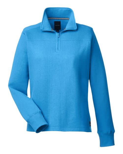 Nautica Women's Anchor Fleece Quarter-Zip Sweatshirt