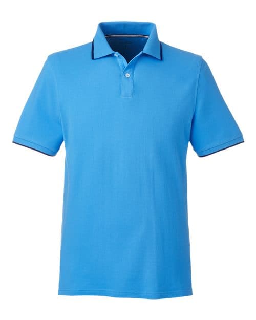 Nautica Men's Deck Polo in Azure Blue