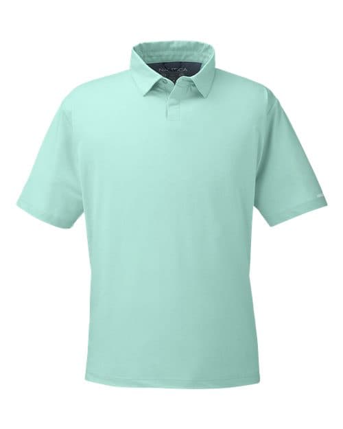 Nautica Men's Saltwater Polo in Cool Mint