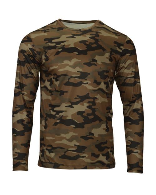 Paragon Men's Woodland Performance Long Sleeve T-Shirt