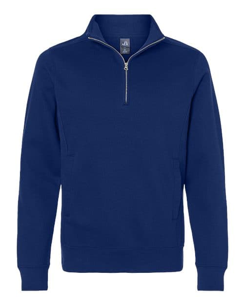 J. America Unisex Heavyweight Fleece Quarter-Zip Sweatshirt