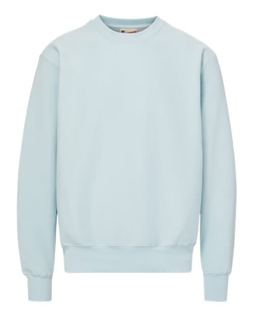 MV Sport Unisex Pro-Weave® Crewneck Sweatshirt in Arctic Blue