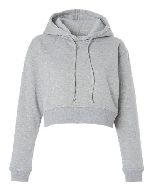 Boxercraft Women's Cropped Fleece Hooded Sweatshirt