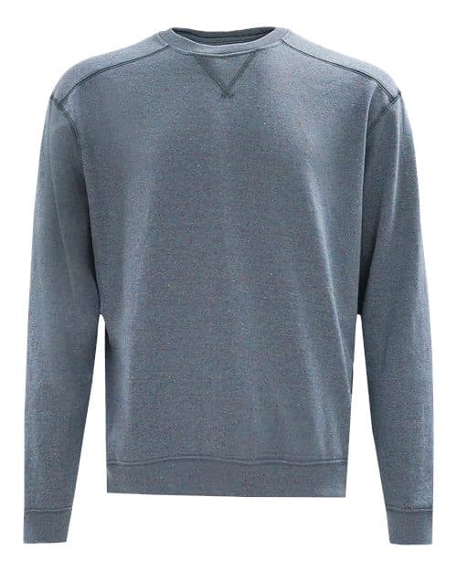 Recover Unisex Recycled Crewneck Sweatshirt in Blue Rainbow