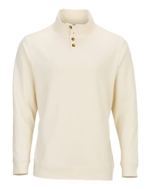 Boxercraft Men's French Terry Button Pullover