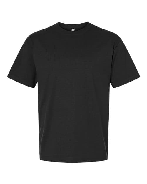 American Apparel Unisex Super Heavyweight Tee in Black