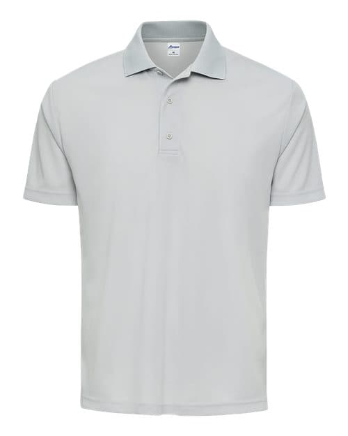 Paragon Men's Marco Performance Polo in Aluminum