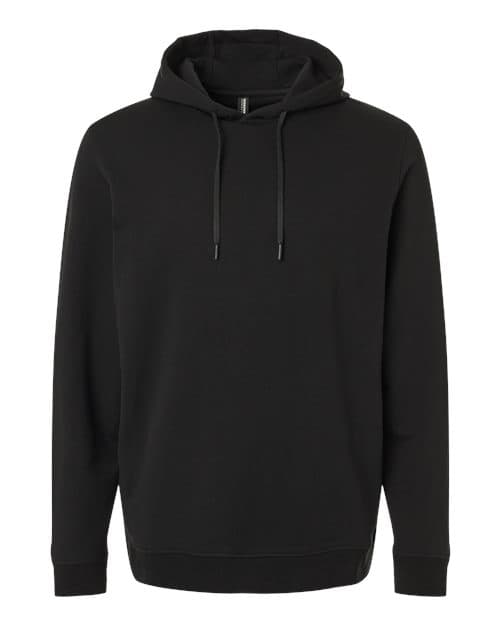 Independent Trading Co. Unisex Perform Hooded Sweatshirt in Black