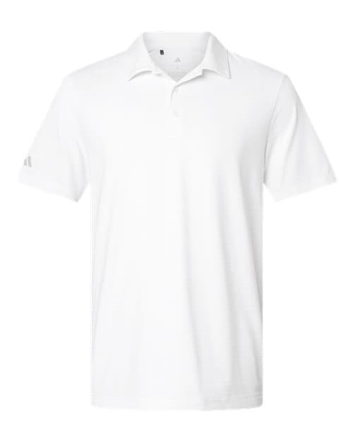 Adidas Men's Textured Stripe Polo