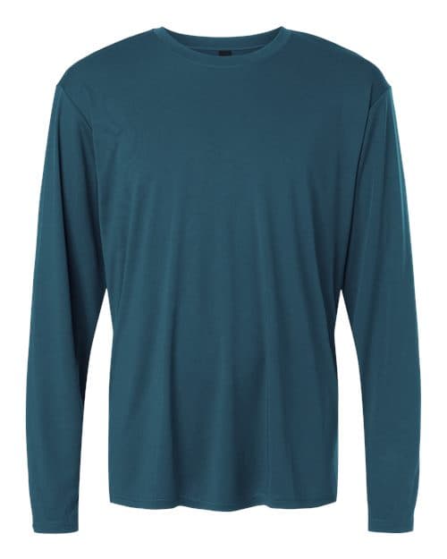 AllPro Unisex Pro-Lock Performance Long Sleeve T-Shirt in Atlantic Blue
