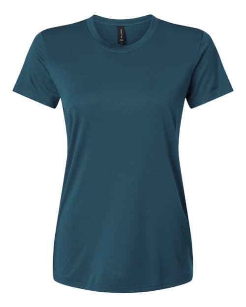 AllPro Women's Pro-Lock Performance T-Shirt in Atlantic Blue