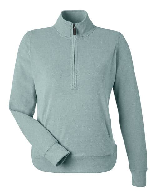 J. America Women's Element Fleece Quarter-Zip Sweatshirt