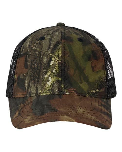 Valucap Licensed Camo Mesh Cap