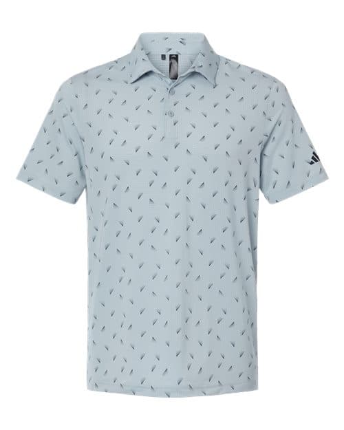 Adidas Men's Ultimate365 Mesh Print Polo