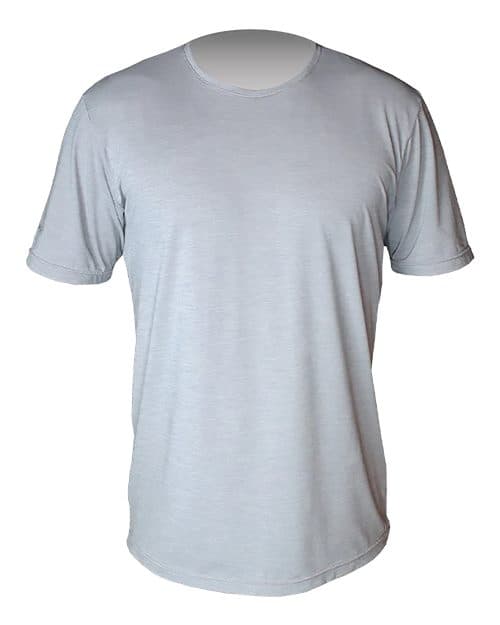 ANETIK Men's Low Pro Tech T-Shirt in Alloy Heathered