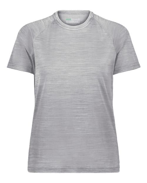 Holloway Women's Eco Revive™ All-Pro T-Shirt in Athletic Grey Heather