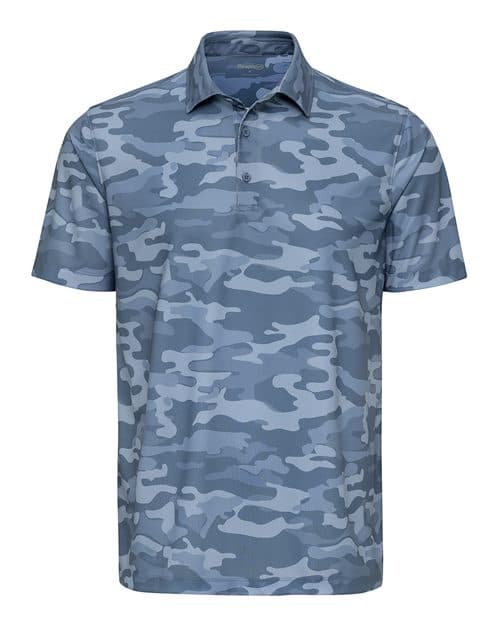 Paragon Men's Newport Camo Polo in Blue Camo