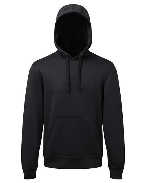 TriDri Unisex Spun Dyed Hooded Sweatshirt in Black