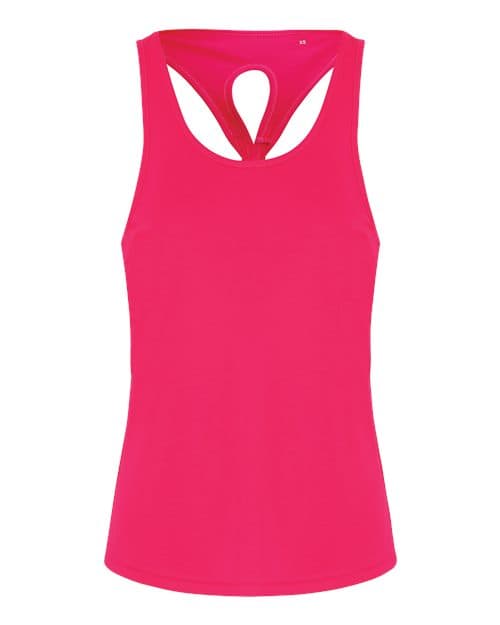 TriDri Women's Knot Back Venus Tank Top