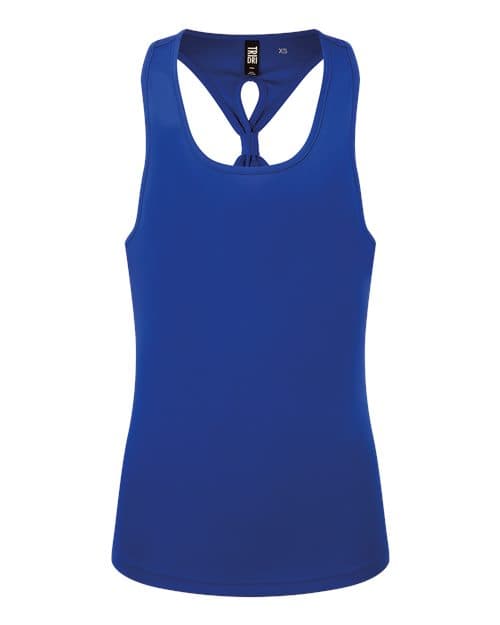 TriDri Women's Knot Back Venus Tank Top