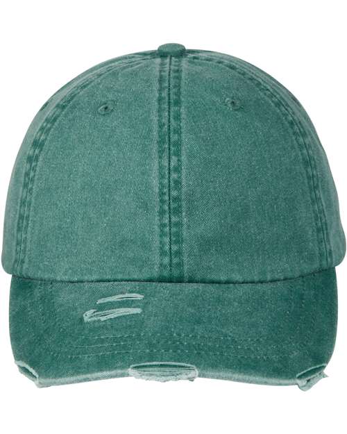 Adams Headwear Classic Pigment Distressed Dad Hat