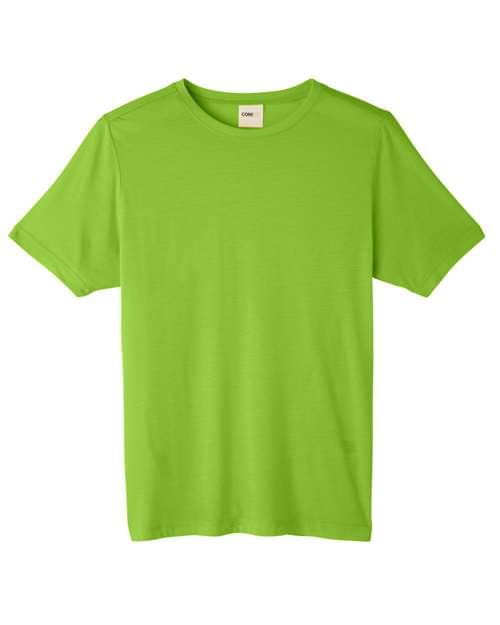 CORE365 Unisex Fusion ChromaSoft™ Performance T-Shirt in Acid Green