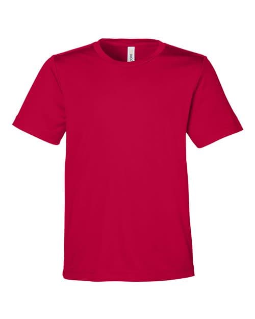 CORE365 Youth Capital Performance T-Shirt