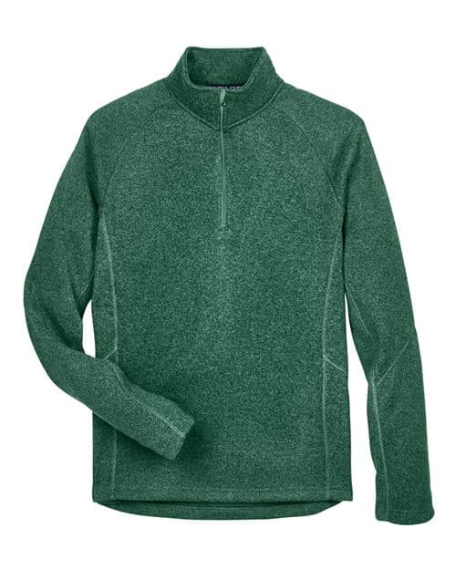 Devon & Jones Unisex Bristol Sweater Fleece Quarter-Zip Pullover