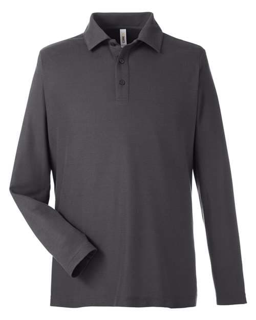 CORE365 Men's Fusion ChromaSoft™ Long Sleeve Pique Polo