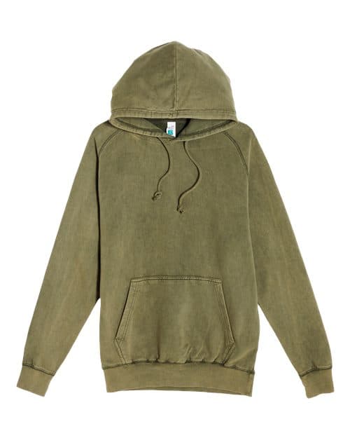 Lane Seven Unisex Vintage Raglan Hoodie Sweatshirt