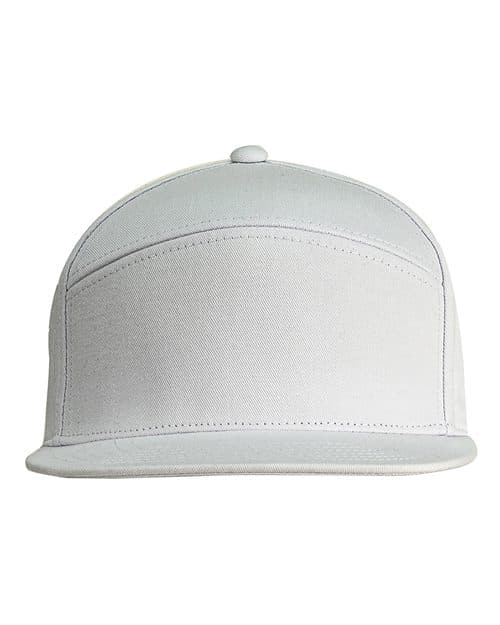 Big Accessories Hybrid Flat Bill Cap